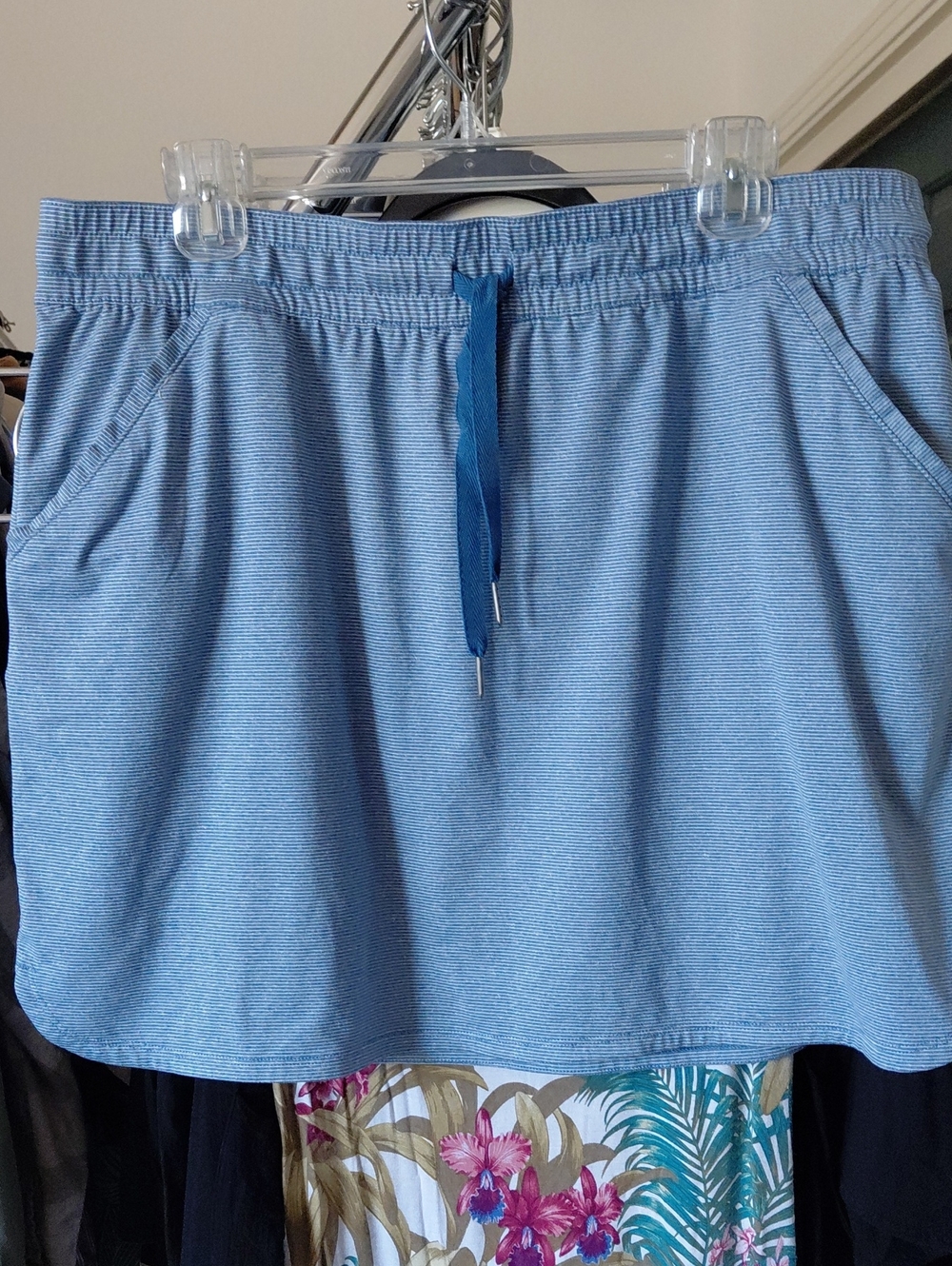 Columbia Light Blue Drawstring Women’s Skort